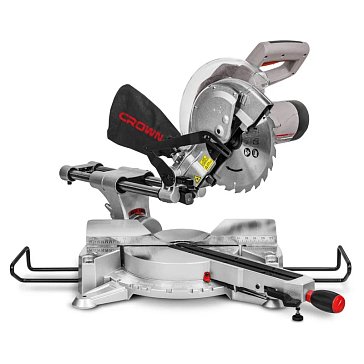 Изображение товара Торцовочная пила Crown CT15233PS, 1800 Вт, 255 мм