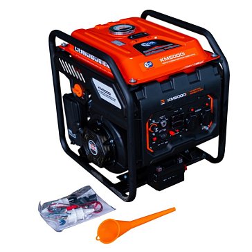 Изображение товара TOR KM5000i Инверторный бензиновый генератор 5 кВт с электростартером 220В 2 розетки