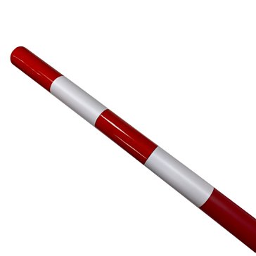 Изображение товара Оградаственная веха Технология 2000 мм световідбивающая бело-красная