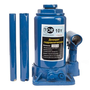 Изображение товара Домкрат гидравлический TOR ДГ-10 10510, г/п 10 т