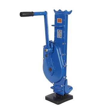 Изображение товара Домкрат реечный TOR ДР 16000 1040871 16 т с обрезиненной ручкой