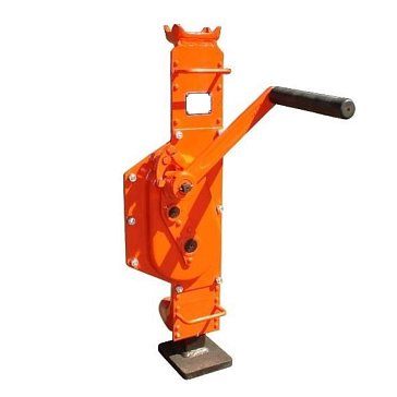 Изображение товара Домкрат реечный TOR ДР 20000 1040872, 20 т, с обрезиненной ручкой