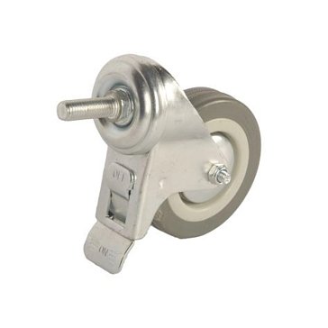 Изображение товара Колесо аппаратное поворотное TOR SCtgb 93 1003629, 75 мм, с болтом и тормозом