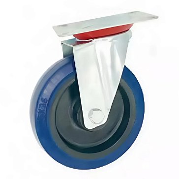 Изображение товара Колесо неповоротное TOR FRCL 92 75 мм резина 50 кг