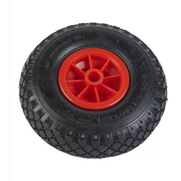 Изображение товара Колесо пневматическое TOR PR1805-2 1031443, 260 мм, резиновое, красное