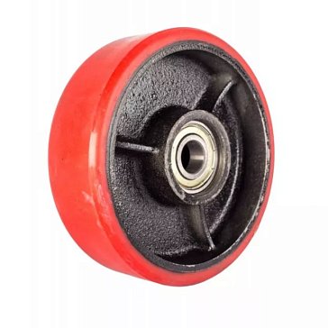 Изображение товара Колесо полиуретан TOR 1001403, 160х50 мм, с подшипником для тележек гидравлических JC/DF-III/DB/BFC/AC(LH)