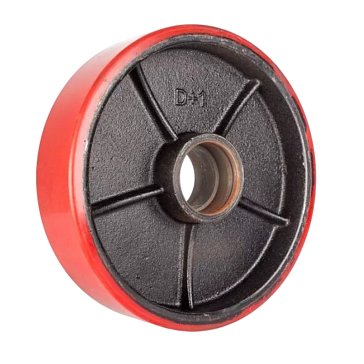 Изображение товара TOR 1001014 Колесо полиуретановое 200х50 без подшипника для тележек Изображение товара TOR 1001014 Колесо полиуретановое 200х50 без подшипника для тележек