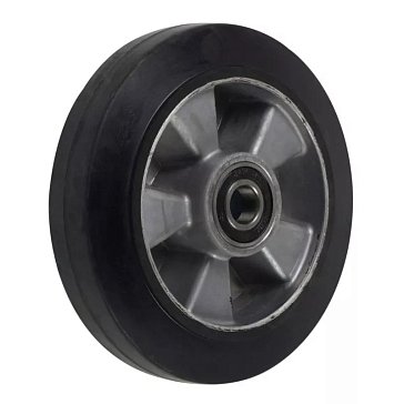 Изображение товара Колесо резиновое TOR 158749, 160х50 мм, с подшипником для тележек гидравлических JC/DF-III/DB/BFC