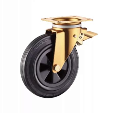 Изображение товара Колесо поворотное TOR SCb63K 1027293, 160 мм, с тормозом