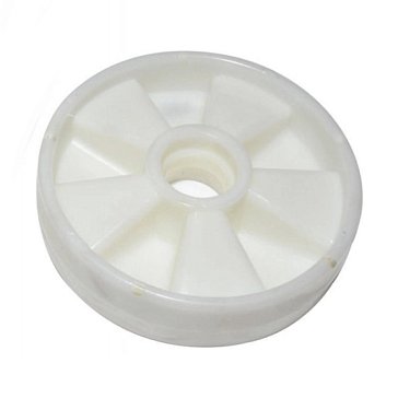 Изображение товара Колесо нейлоновое TOR 1011980 200х50 мм без подшипника для тележек гидравлических