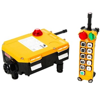 Изображение товара Комплект радиоуправления TOR F24-10S 1002605, 380В, 10 кнопок