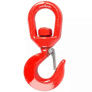 Изображение товара Крюк самозакрывающийся с вертлюгом TOR 1049443 2000 кг