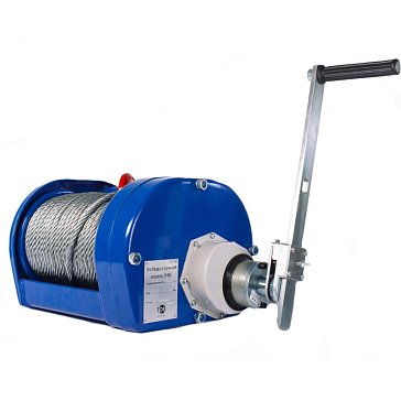 Изображение товара Ручная лебедка TOR ЛТ-3 3 тонны трос 40 м Россия