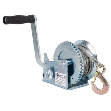 Изображение товара Лебедка ручная TOR ЛФ-1000 (FD) 1006131, г/п 0,4 т, длина троса 10 м
