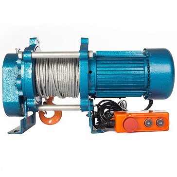 Изображение товара Лебедка TOR ЛЭК-300 E21 (KCD) 1002136, 300кг, 380В, с канатом 70м