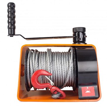 Изображение товара Лебедка ручная червячная TOR ЛРЧ 250 (VS) 1130257, 0,25 т, 20 м