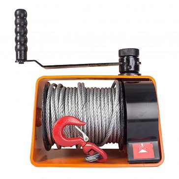 Изображение товара TOR ЛРЧ 1000 VS ручная червячная лебедка 1 т 35 м