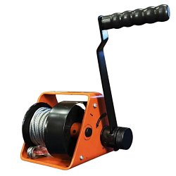 Лебедка ручная TOR GR-2000 1005974, г/п 2000 кг, длина троса 25м