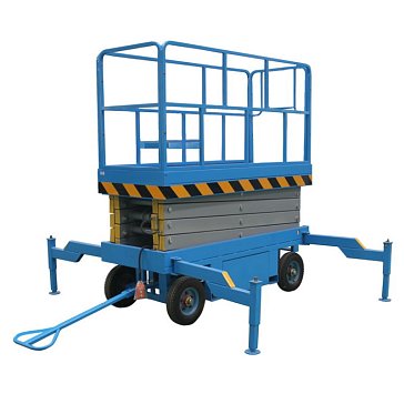 Изображение товара Подъемник ножничный передвижной Tor SJY-0,5-14 AC 1017002, 500кг, 14/16м, 380В, сетевой