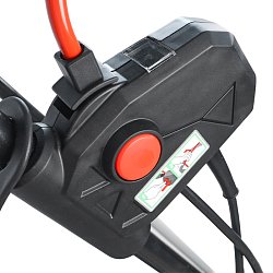 Электрическая газонокосилка Makita ELM3320, компактная