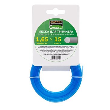 Изображение товара Леска Startul GARDEN ST6053-16,  ф 1.65 мм х 15 м, круглое сечение
