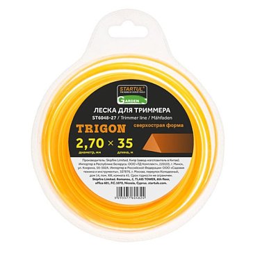 Изображение товара Леска Startul GARDEN ST6048-27 2.7 мм х 35 м треугольное сечение