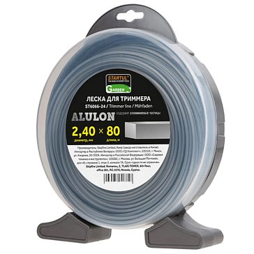 Изображение товара Леска Startul ALULON GARDEN ST6066-24, ф 2.4 мм х 80 м, квадратное сечение 