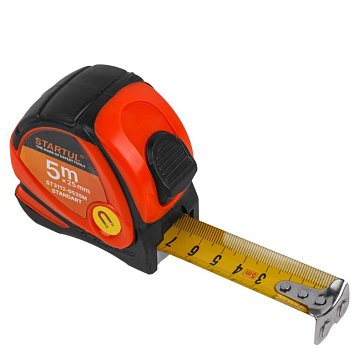 Изображение товара Рулетка Startul STANDART 5м 25мм сталь автоматическая возвратность