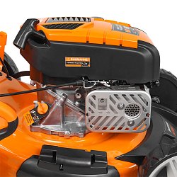 Бензиновая газонокосилка Daewoo DLM 5100SV с мешком для сбора мульчи