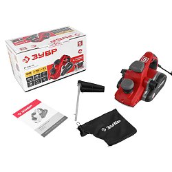 Электрорубанок Зубр ЗР-1300-110 (выборка четверти 15 мм, возможность подключения к пылесосу)