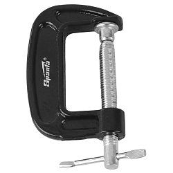 Быстрозажимная G-образная винтовая струбцина Sparta 206505 (ширина зажима 50 мм)