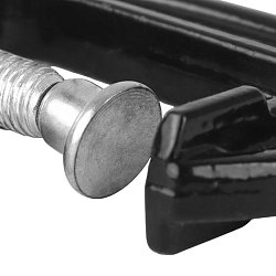 Быстрозажимная G-образная винтовая струбцина Sparta 206505 (ширина зажима 50 мм)