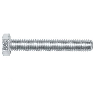 Изображение товара Болт Starfix SMV1-15473-5, М8х20 мм, шестигранный, цинк, класс прочности 5.8, DIN 933, 5 кг