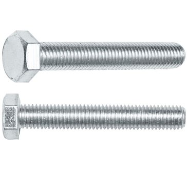 Изображение товара Болт Starfix SMV1-13543-5, М6х90 мм, цинк, DIN 933, Германия, 284 шт