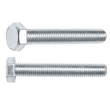 Изображение товара Болт Starfix SM-13523-20, М6х70 мм, шестигранный, цинк, класс прочности 5.8, DIN 933, 20 кг