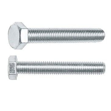 Изображение товара Болт Starfix SM-74612-20, М10х45 мм, шестигранный, цинк, класс прочности 8.8, DIN 933, 20 кг
