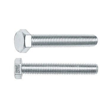 Изображение товара Болт Starfix SMC2-15543-40, М8х90мм, шестигранный, цинк, класс прочности 5.8, DIN 933, 40 шт. в картонной упаковке