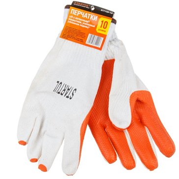 Изображение товара Перчатки х/б Startul ST7120-10 с латексным покрытием, размер 10