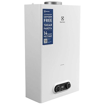 Изображение товара Газовая колонка Electrolux GWH 14 NanoPlus 2.0 с открытой камерой сгорания