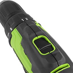 Дрель-шуруповерт аккумуляторная Greenworks 3704007UA, 24В, в комплекте с АКБ 24В 2Ач и ЗУ