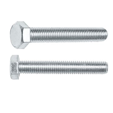 Изображение товара Болт Starfix SM-80707-20, М16х140 мм, шестигранный, цинк, класс прочности 8.8, DIN 933, 20 кг