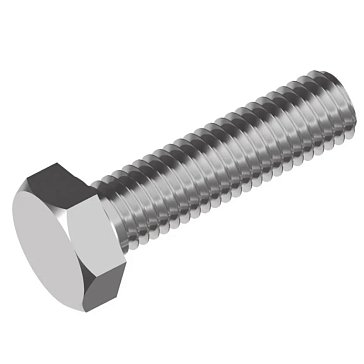 Изображение товара Болт Starfix SM-20825-50, М12х60, шестигранный, нержавеющая сталь (А2), DIN 933, 50 шт. в упаковке