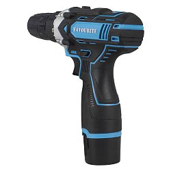 Дрель-шуруповёрт аккумуляторная  Favourite ДАБ 1201, Li-ion, 12 В, 1х2 Ач, коробка