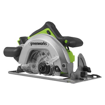Изображение товара Циркулярная пила Greenworks 1500907 аккумуляторная 24 В бесщеточная для древесины