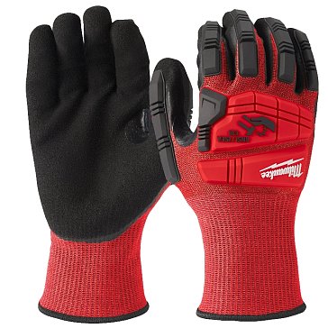 Изображение товара Защитные рабочие перчатки Milwaukee Impact Cut уровень 3/C 4932479724