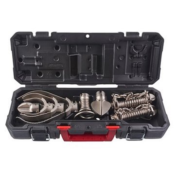 Изображение товара Набор наконечников для секционной машины Milwaukee 22 мм трос