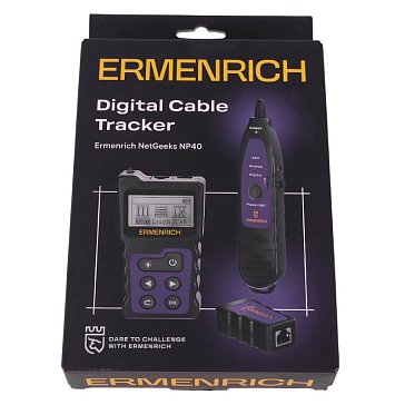 Изображение товара Многофункциональный кабельный тестер Ermenrich NetGeeks NP40 84549