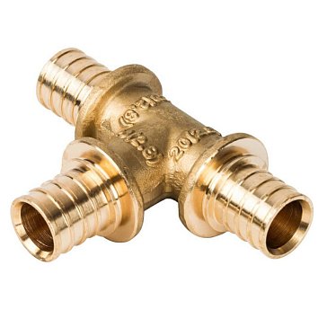 Изображение товара Тройник равнопроходный Stout SFA-0013-000020, 20x20x20, аксиальный