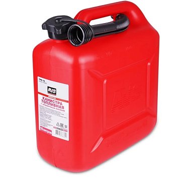 Изображение товара Канистра для топлива AVS TPK-10 A78362S, пластик, красная 10 л.
