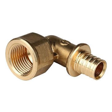 Изображение товара Угольник-переходник Stout SFA-0006-001612 16x1/2 латунь горячая вода Россия